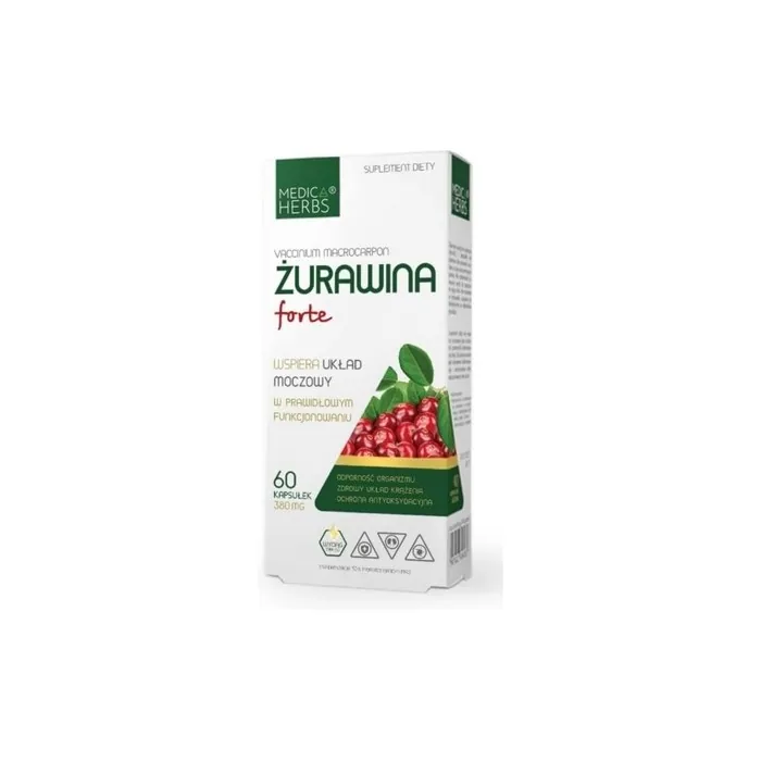 Medica Herbs Cranberry Forte Supports the Urinary Tract