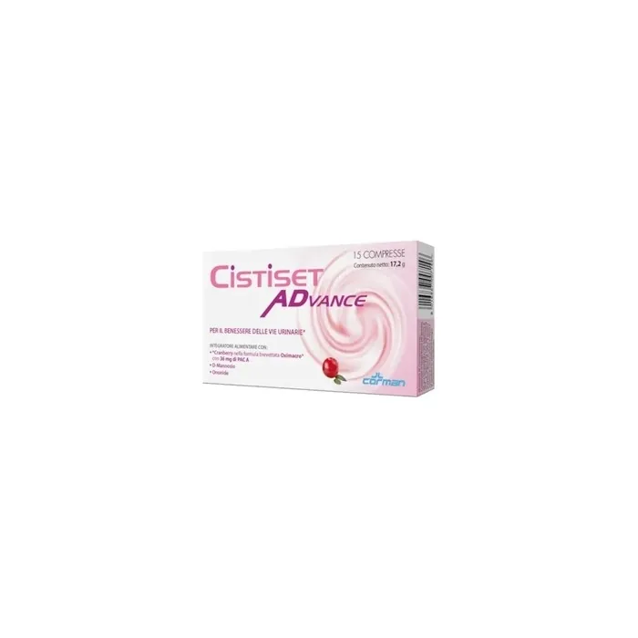 Corman Cistiset Advance For The Wellbeing Of The Urinary Tract 15 Tablets