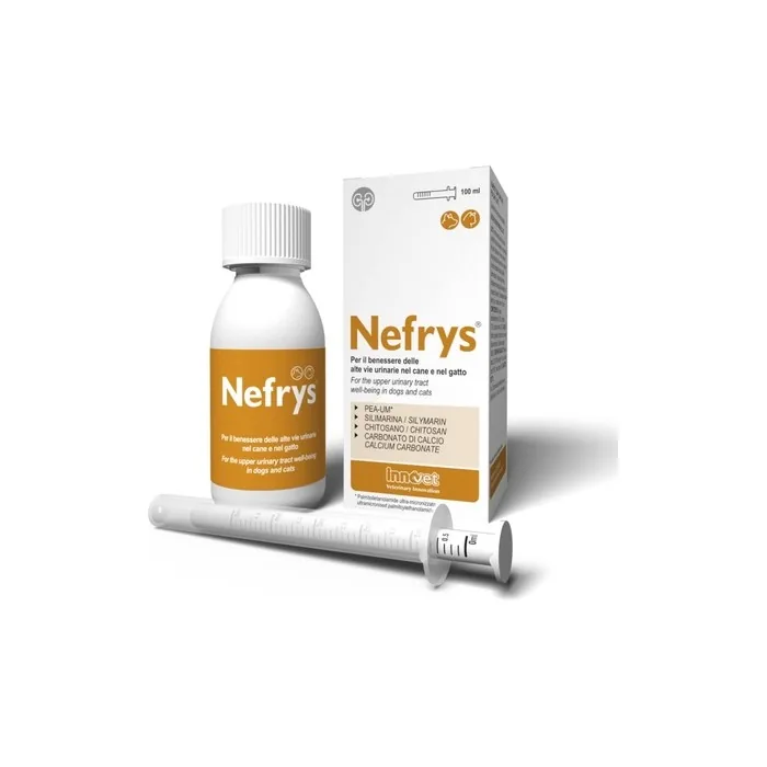 Innovet Nefrys For The Well-Being Of The High Urinary Tract In Dogs And Cats