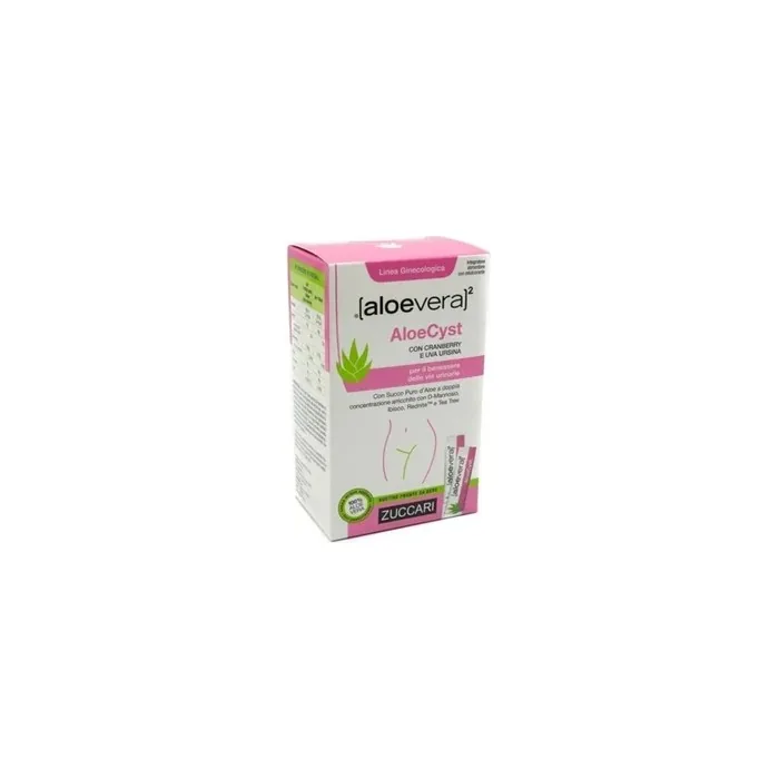 Zuccari Aloecyst Supplement For The Wellbeing Of The Urinary Tract 15 Sachets Of 10 Ml