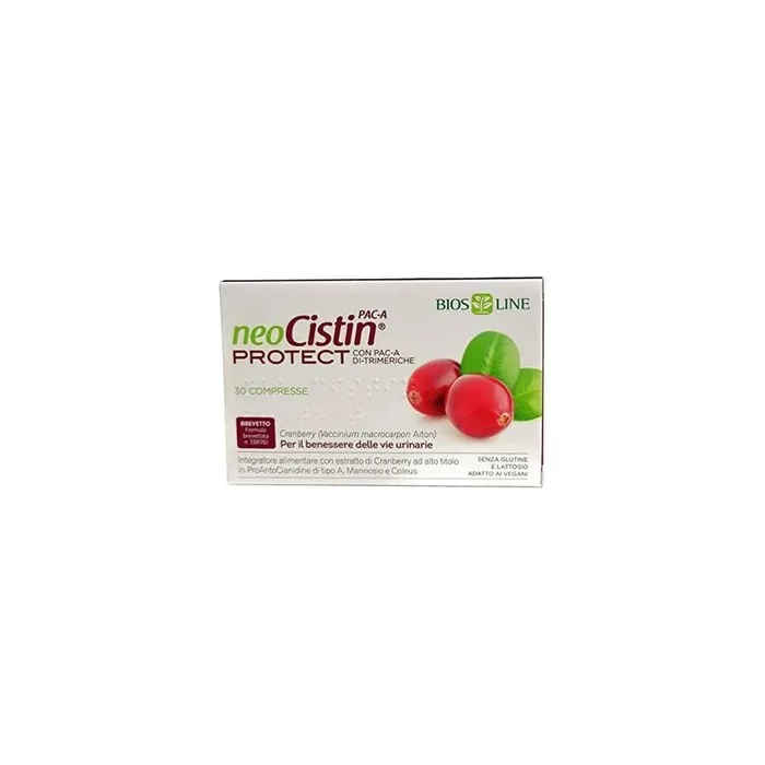 Bios Line Neocistin Paca Protect Supplement For The Wellbeing Of The Urinary Tract 30 Tablets