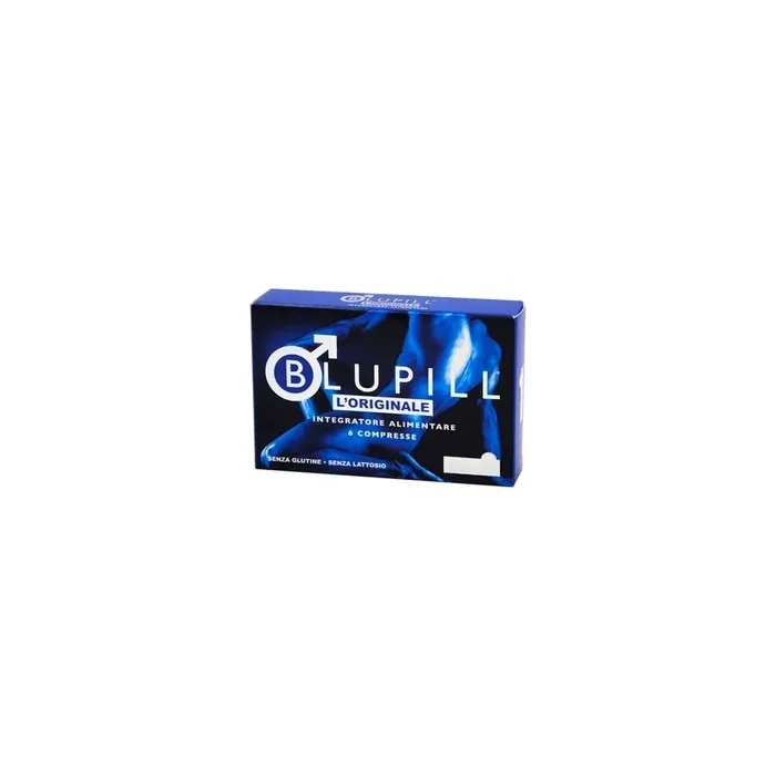 Cantassium Benessere 1968 Srl Blupill Supplement For Male Physical Performance 6 Tablets