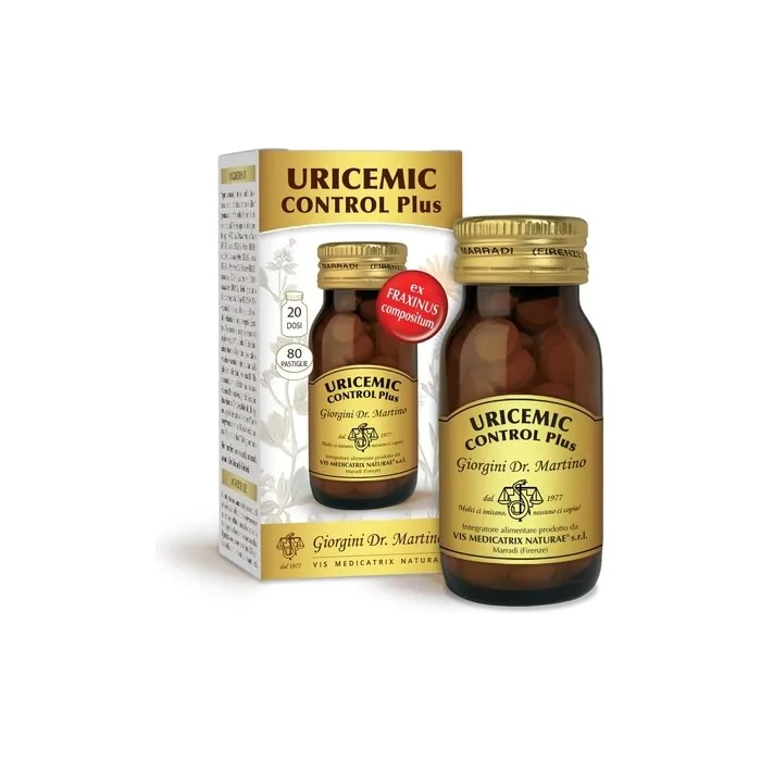 Uricemic Control Plus 80 Tablets 40g - Dr. Giorgini