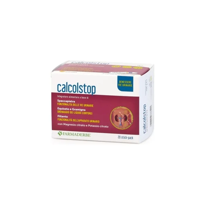 Farmaderbe Calco Stop Urinary Wellness Supplement 20 Sticks