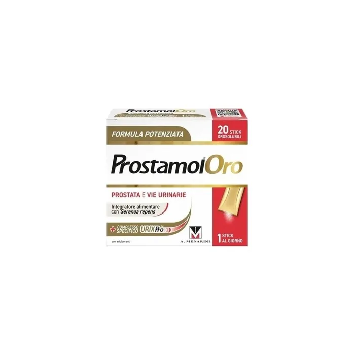 Prostamol Oro Dietary Supplement for Prostate and Urinary Tract 20 Soluble Sticks