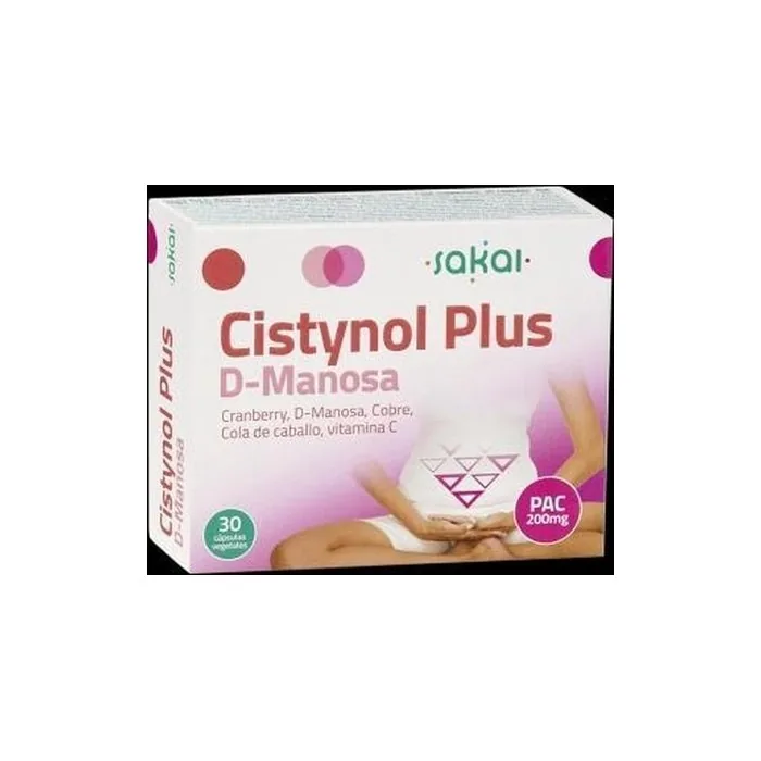 Sakai Cistynol Plus D-Mannose Dietary Supplement 30 Capsules 100g
