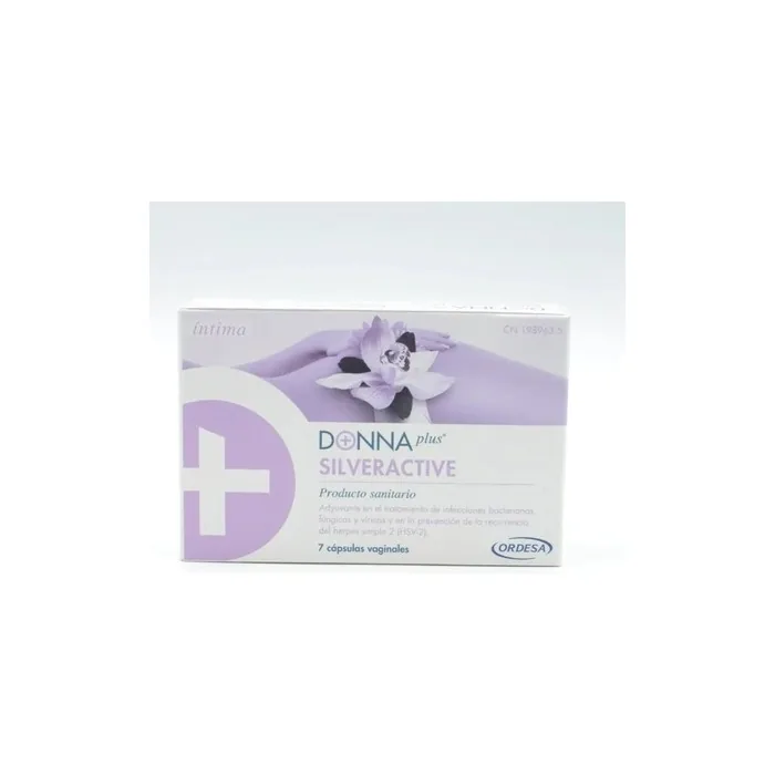 Donna Plus Donnaplus Silveractive 7 Vaginal Capsules