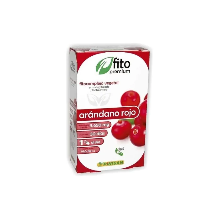 Fitopremium Cranberry 30 Capsules - Antioxidant and Urinary Health