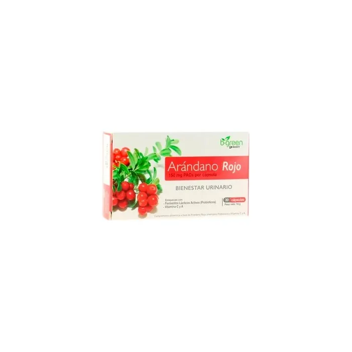 Bgreen Bgreen Cranberry Probiotics 30 Capsules