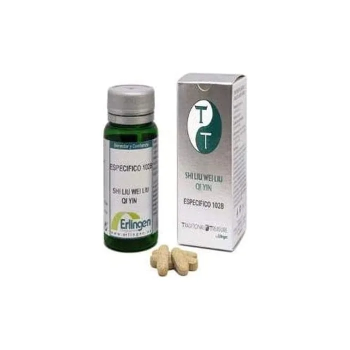 Erlingen Base 102 B Shi Liu Wei Liu Qi Yin - 60 Tablets