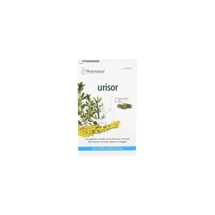 Homeosor Homeosor Urisor Continuous Action 30 Capsules