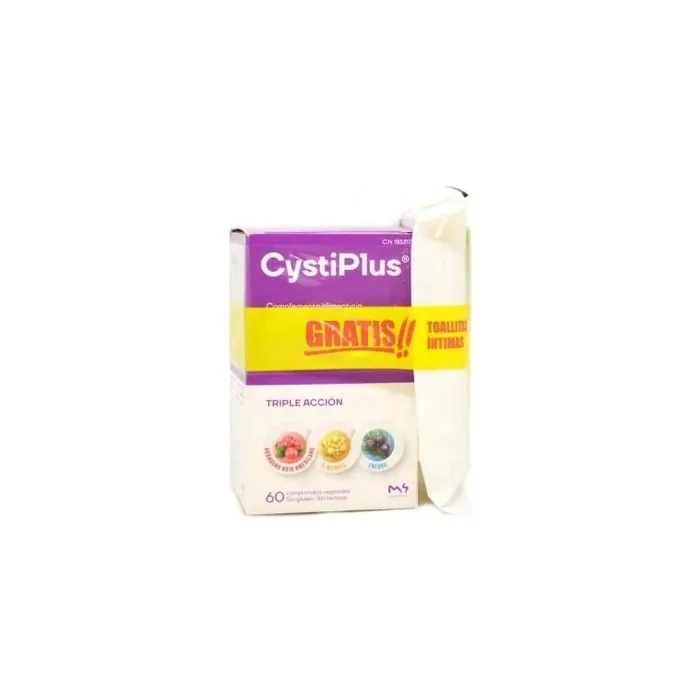 Cystiplus Cystiplus Triple Action 60 Capsules For Urinary Wellness