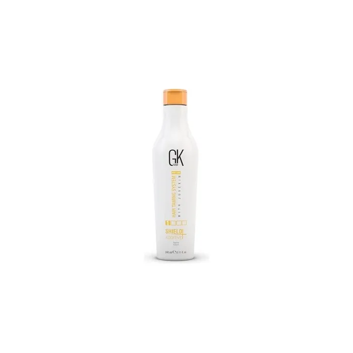 Gk Hair Global Keratin Shield Additive Hair Treatment Damage Repair And Bond Creator Color And Uvuva Protection 811 Fl Oz 240ml