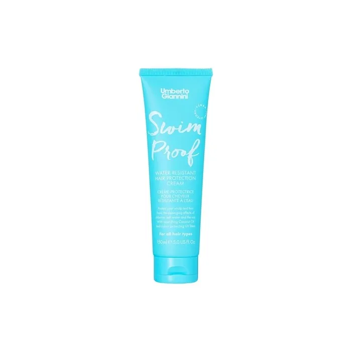 Umberto Giannini Swim Proof Hair Protecting Cream 150ml With Uv Protection Coconut & Olive Oil Vegan Cruelty Free
