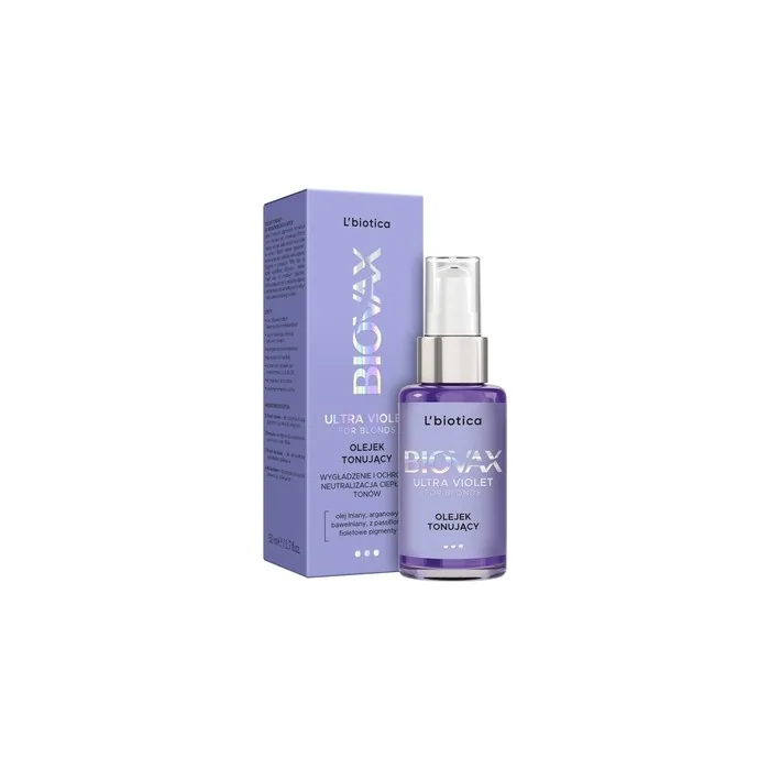 Biovax Ultra Violet For Blonds Toning Oil 50ml Hair Care