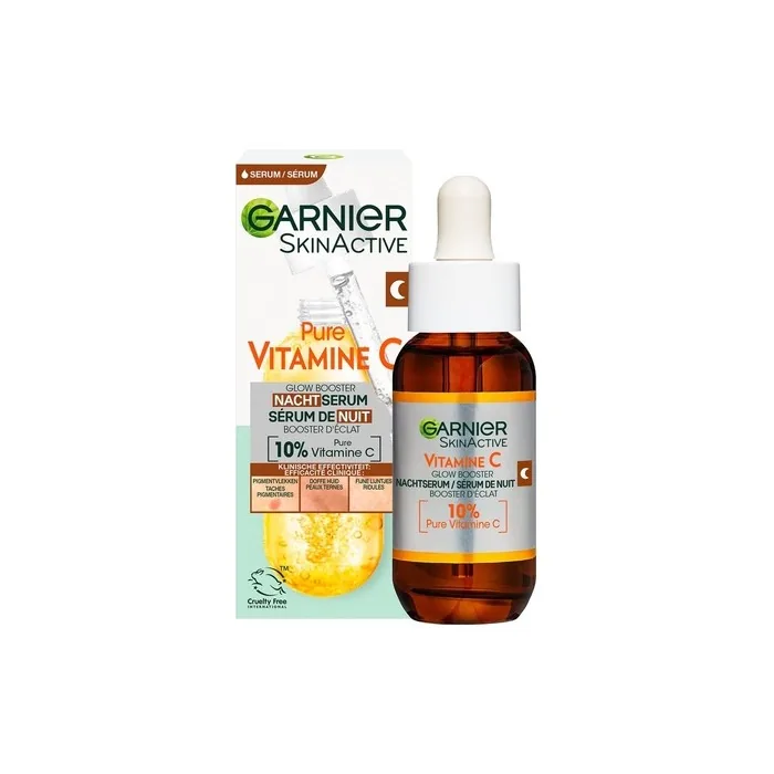 Garnier Night Serum Skinactive 10 Pure Vitamin C Antipigment 30 Milliliters