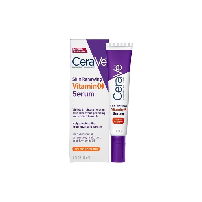 Cerave 10 Pure Vitamin C Serum With Hyaluronic Acid For Skin
