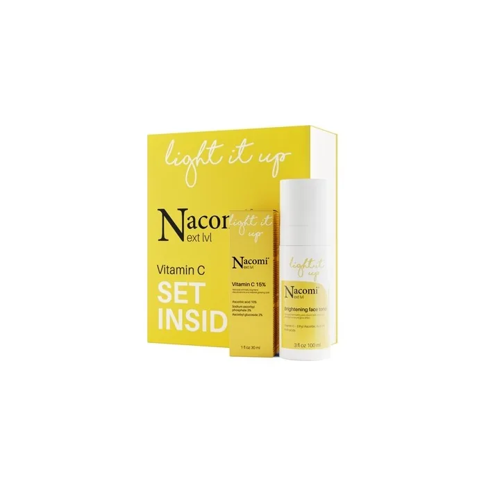 Next Level Vitamin C Brightening Face Toner 100ml + Vitamin C 15% 30ml