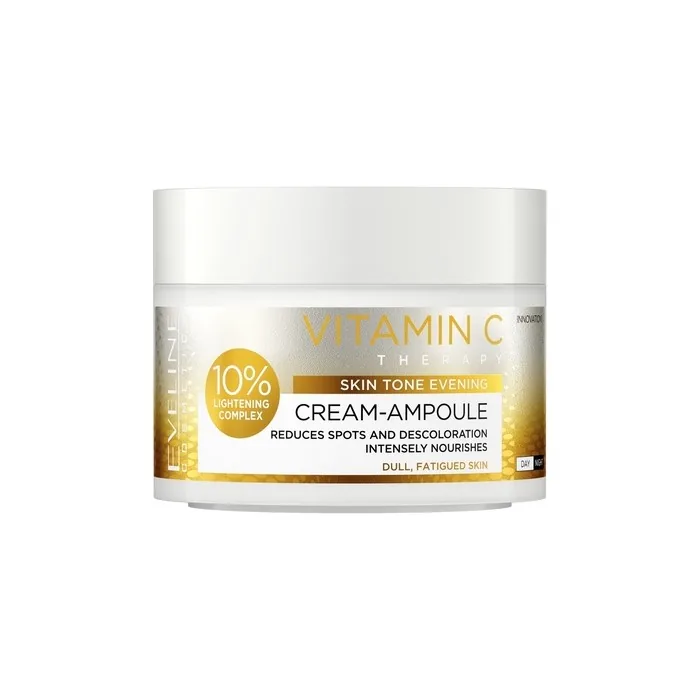 Eveline Vitamin C Therapy Cream Ampoule 50ml - Brightening And Hydrating