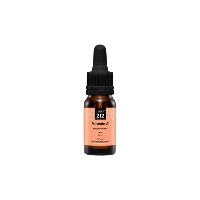 LABS212 Vitamin A Liquid 10ml (0.338 fl. oz.)