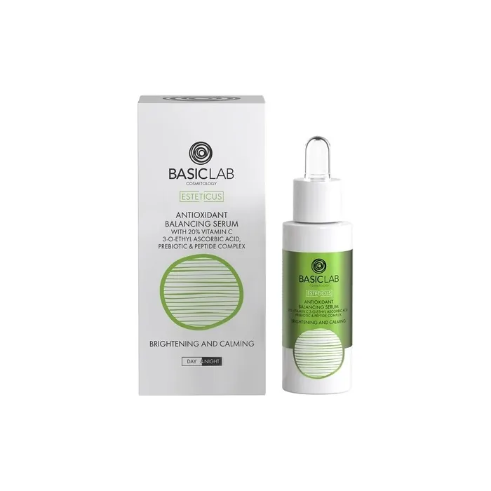 Basiclab Antioxidant Regenerating Serum with 20% Vitamin C - Brightening