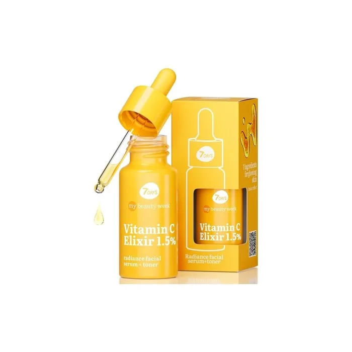 7Days Vitamin C Serum for Face Korean Skincare Brightening Face Serum Anti Pigmentation Moisturizer with Citrus Complex Anti Age Vit C Toner for All Skin Types