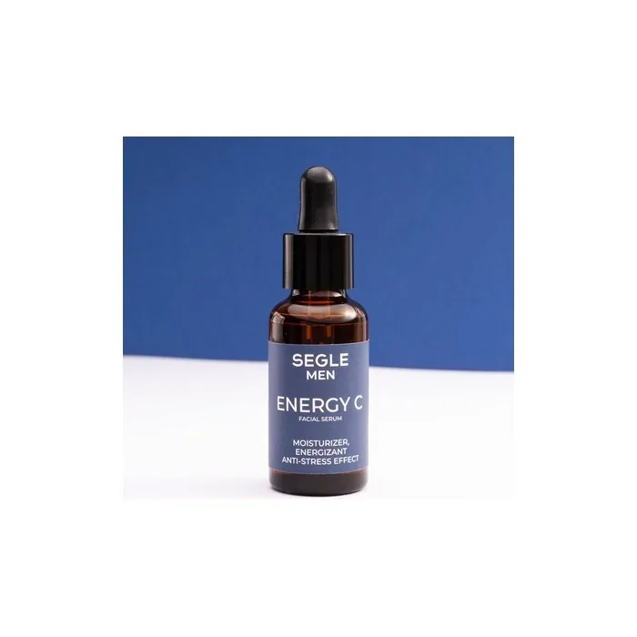 Segle Clinical Energy C Serum for Men with Vitamin C Antioxidant Anti-Stress