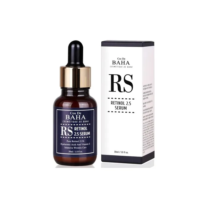 Cos De Baha Retinol 2.5% Serum with Vitamin E 30ml