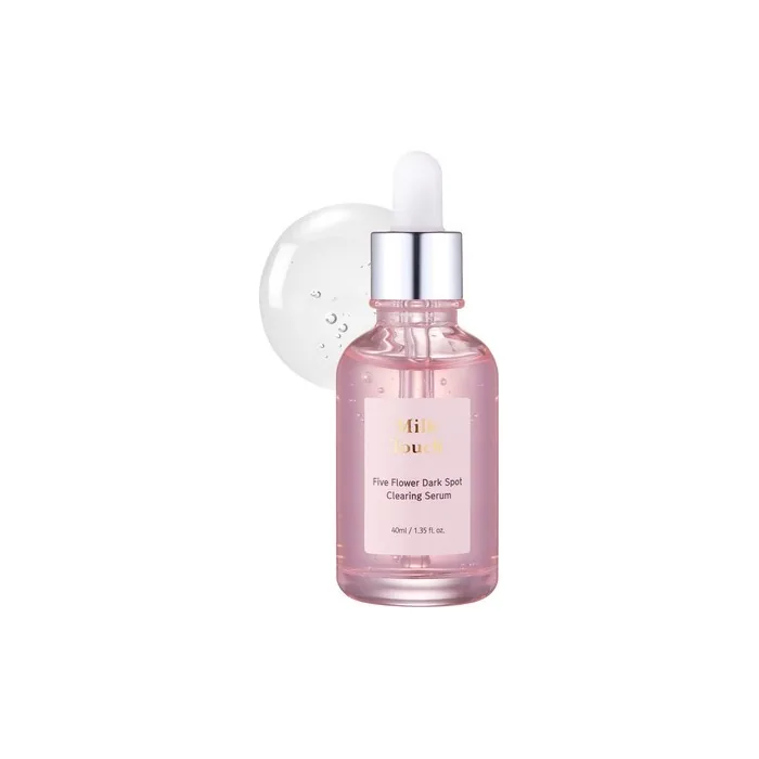 Milk Touch 5 Flower Dark Spot Correcting Serum with Vitamin C and 5 Flower Extracts