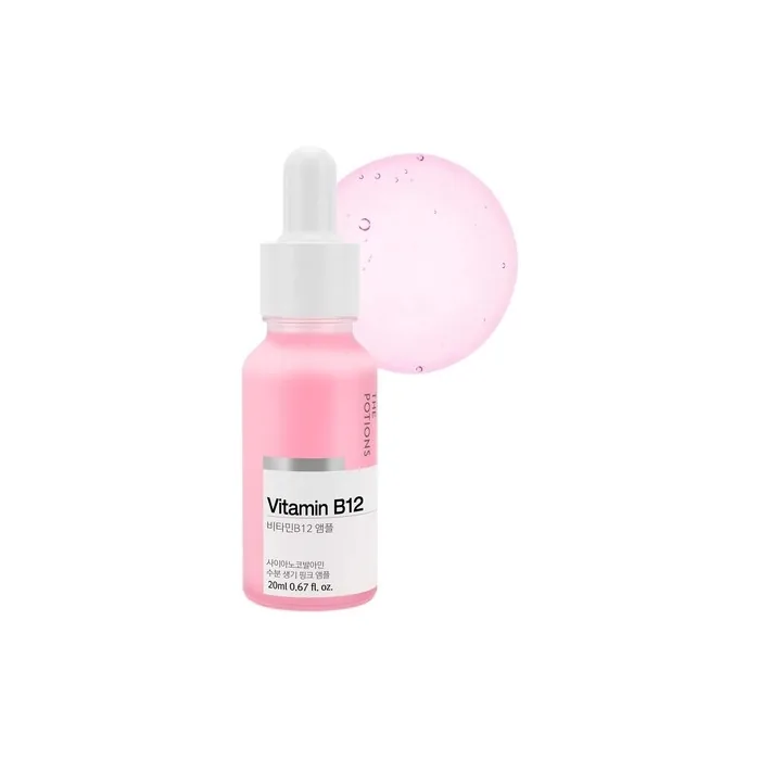 The Potions Vitamin B12 Ampoule Face Serum for Women Custom Blend for Dry-Prone Skin