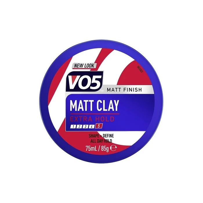 VO5 Matt Hair Clay for Long-Lasting Hold and Matte Finish 75ml