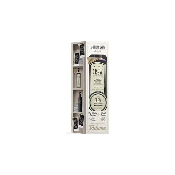 American Crew Boost Duo Set with Pre-Styling Cleanser 250ml and Boost Powder