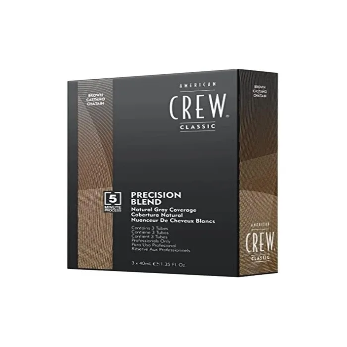 American Crew Precision Blend Hair Color Kit No.4-5 Medium Natural