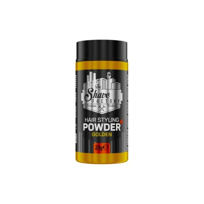 The Shave Factory Ultra Hold Hair Styling Powder 20g Golden
