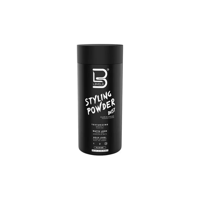 L3 Level 3 Styling Powder Natural Look Mens Powder 60 Grams