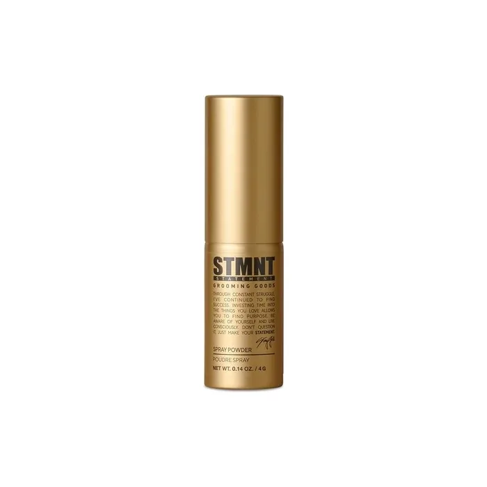 STMNT Grooming Goods Spray Powder 4g Extra Matte Finish Added Texture and Grip Super Lightweight Formula Fuller Feeling Hair