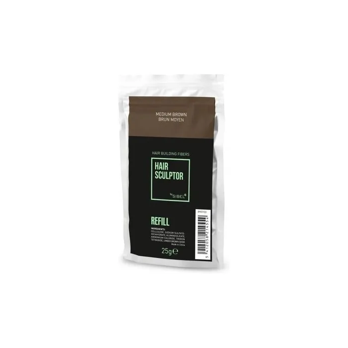 Sibel Recharge Fibre Hair Sculptor Medium Brown 25g