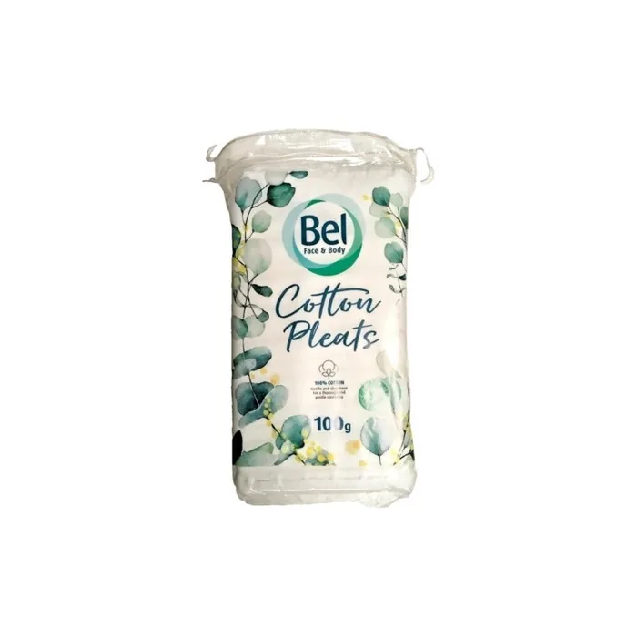 Bel Face & Body Cotton Pleats 100% Cotton 100g