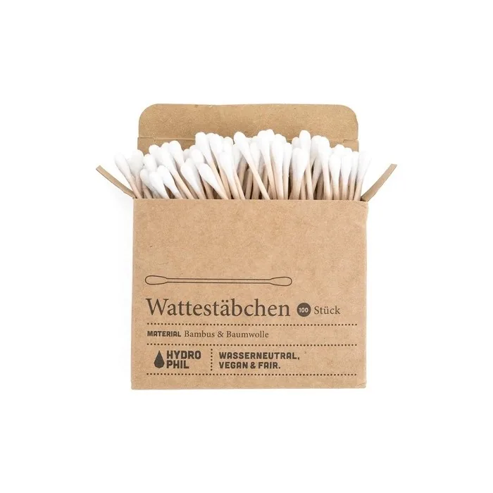Hydrophil Bamboo & Cotton Swabs