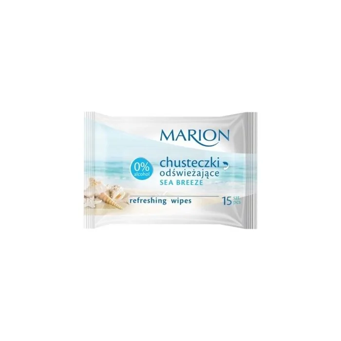 Marion Refreshing Wipes Sea Breeze 15 Pieces