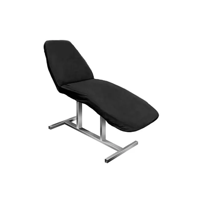 ACTIVESHOP Black Terry Cloth Fitted Cover for Massage Table 60 x 190 cm