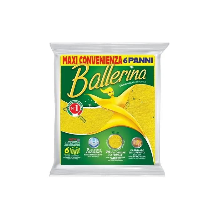 Ballerina Promo Cloths - Pack of 6