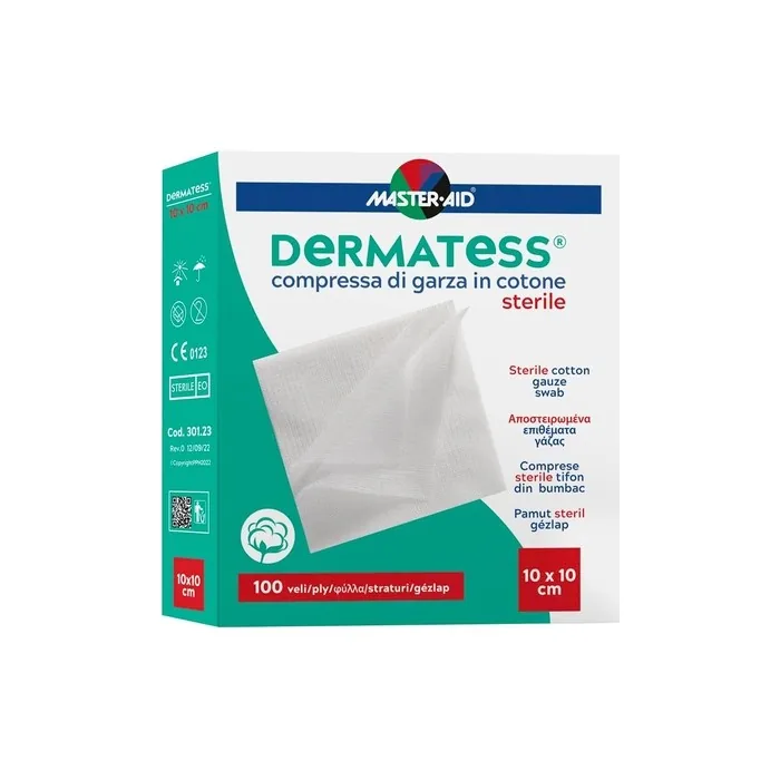 Dermates Cotton 100 Pieces 10x10cm