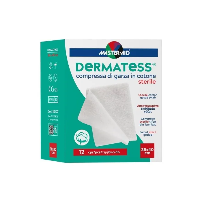 Dermates Cotton 36 x 40 cm - Pack of 12