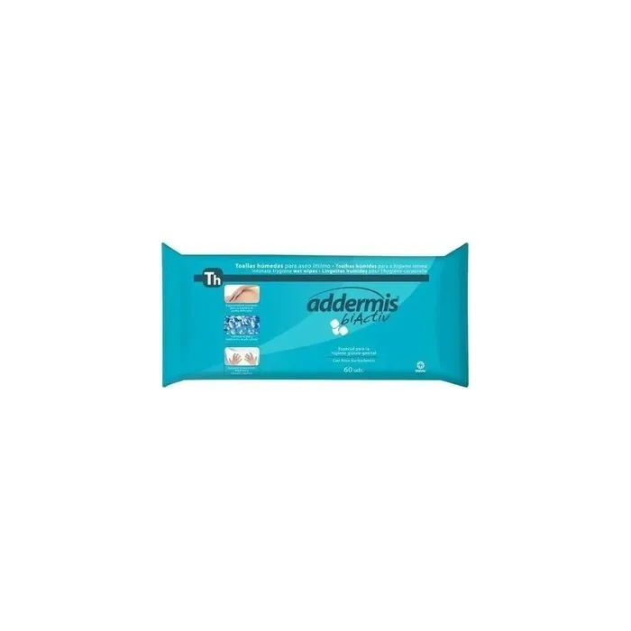 Aadermis Addermis Adult Wipes Aloe Vera 60 Units