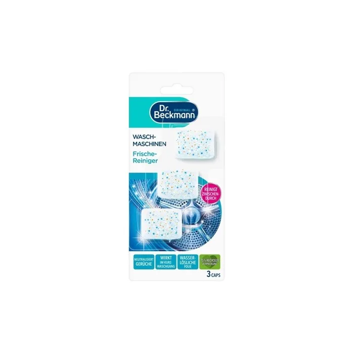 Dr Beckmann Washing Machine Freshness Cleaner 3 X 20g