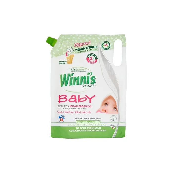 Winni' S Liquid Washing Machine Baby 2 In 1 Eco Charger 800 Ml