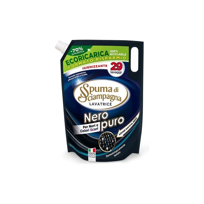 Spuma Di Sciampagna Coricarica Detergent For Washing Machine, Black, 29 Washes