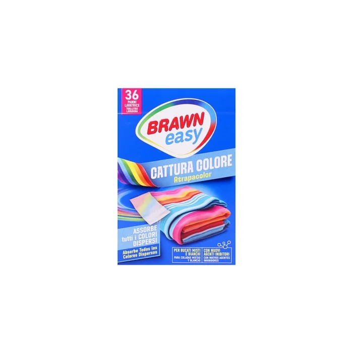 BRAWN Safe Washing Machine Cloths 36 Pieces