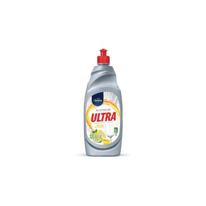 Deluxe Platinum Ultra 850ml Lemon & Lime Dishwashing Detergent